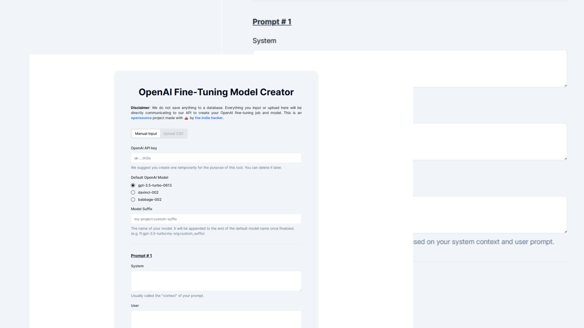 OpenAI Fine-Tuning Model Builder and Deployer